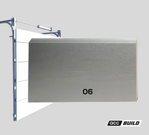 porton GRIS METALICO CON TEXTURA