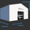 BODEGA industrial 7 x 6