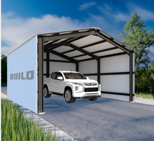 TRES MUROS residencial 6 x 6