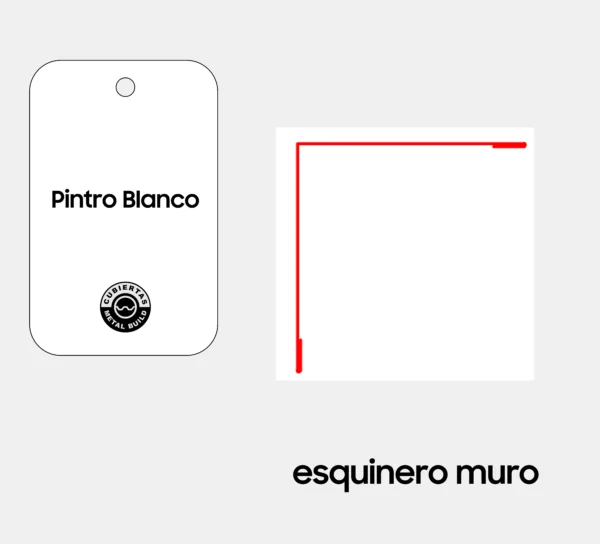 esquinero muro