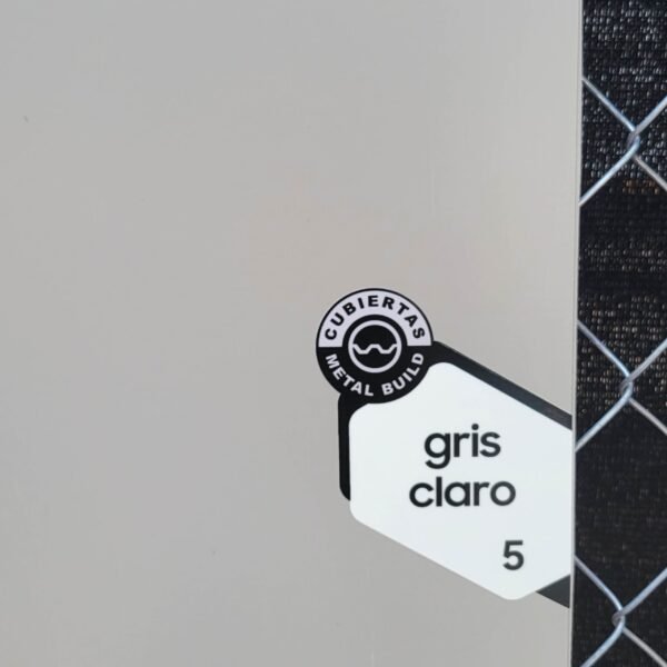 LAMINA metalica en 16 COLORES   [ metros cuadrados ]