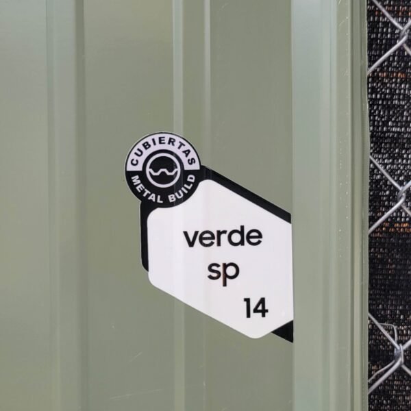 LAMINA metalica en 16 COLORES   [ metros cuadrados ]