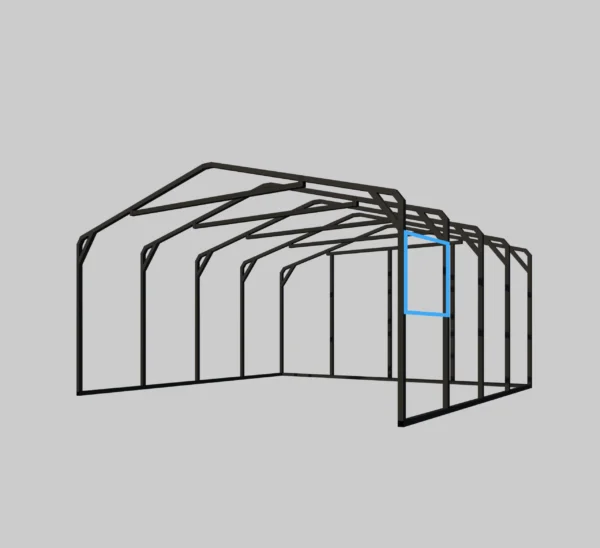 ESTRUCTURA VENTANA sistema CAMPESTRE [ 0.9 X 2.1 ]